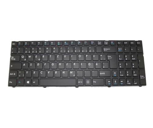 LFGOZSD Laptop Tastatur Für Medion für AKOYA E7424 MD60150 MD60650 MD60716 MD60750 MD61500 Schwarz Mit Rahmen GR Deutsch/HU Ungarn(GR German) von LFGOZSD