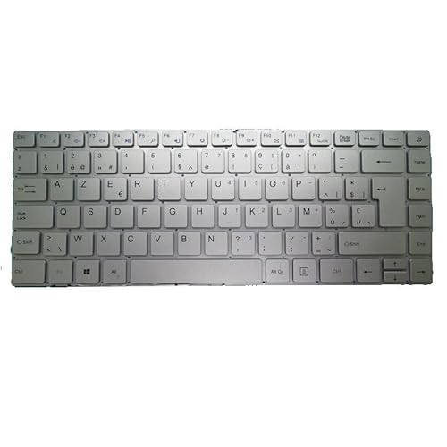 LFGOZSD Laptop-Tastatur für MEDION für AKOYA E4251 MD61170 MD61171 MD61265 MD61435 MD61436 MD61561 MD61648 MD62117 MD62289 Belgien Werden Silber(E4253) von LFGOZSD