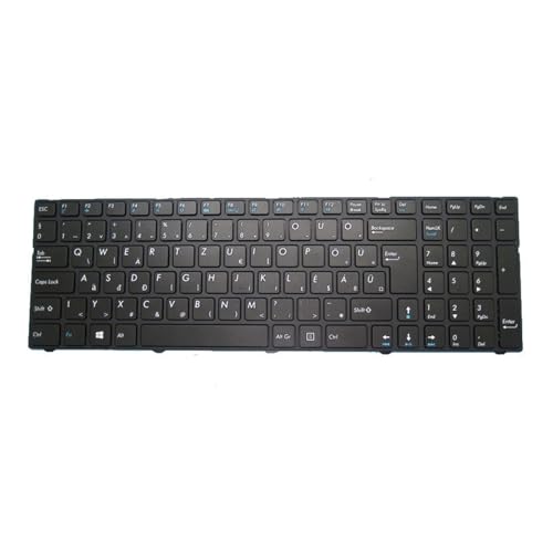 LFGOZSD Laptop-Tastatur für MEDION für AKOYA E6431 MD60135 MD60112 MD60555 MD60554 MD60109 MSN30020922 30020924 Schwarz mit Rahmen Nordic NE(Hungary HU) von LFGOZSD