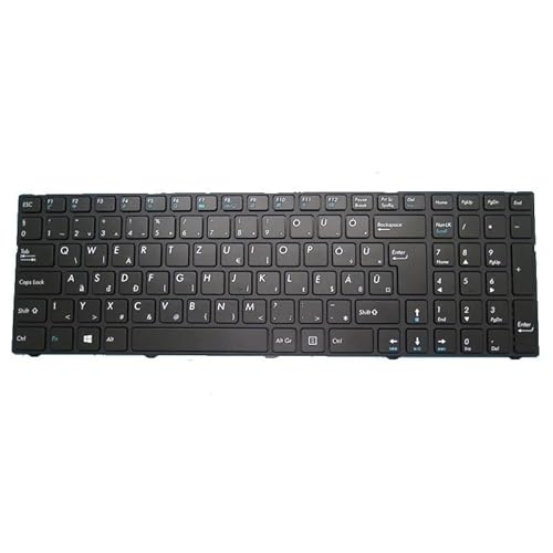 LFGOZSD Laptop-Tastatur für MEDION für AKOYA E6436 MD61100 MD61150 MD61300 MD61600 MD60550 MD61186 MD62200 Schwarz mit Rahmen Nordic NE(Hungary HU) von LFGOZSD