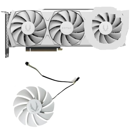 LFGOZSD Lüfter CF9015H12S GA92S2U weiß RTX3090 3080 3070 GPU Fan Für ZOTAC 3080TI TI für Trinity Video Karte Fan(Brown) von LFGOZSD
