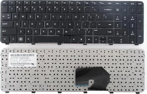 LFGOZSD Tastatur mit Rahmen für HP für Pavilion DV7-6000 DV7-6100 DV7-6200 DV7-6B00 DV7-6B56NR DV7-6B55DX Serise von LFGOZSD