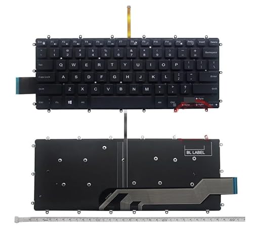 LFGOZSD US Keyboard Backlight for Dell for Inspiron 5568 7569 7579 7378 7368 13-5000 5368 5378 7375 7460 7560 5370 7370 7373(Backlight) von LFGOZSD