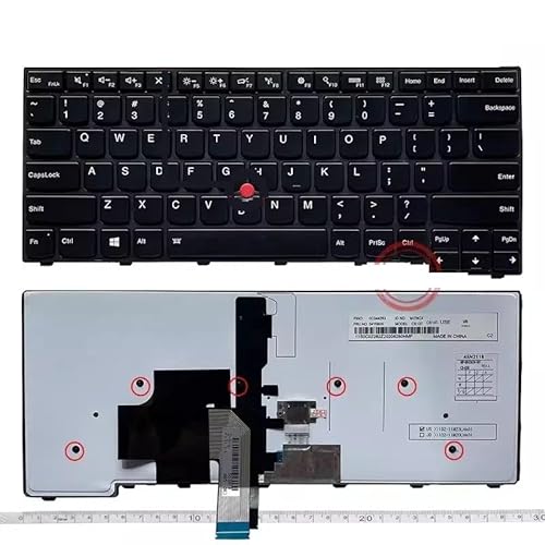LFGOZSD US Keyboard Backlight for IBM for Lenovo E431 E440 T431S T440 T450 T460 T450S L440 L470 L450 L460 T440P T440S von LFGOZSD