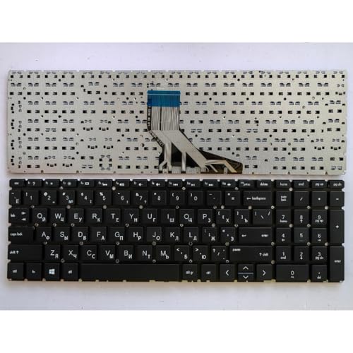 LFGOZSD Uns RU für HP für Pavilion 15S 15-CU CN CR CX CW DA DR DY DF DX DK DU TPN-C136 C135 C133 C139 W134 Q200 Q208 Q210 C141Laptop Tastatur(Black RU) von LFGOZSD