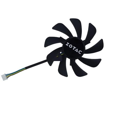 LFGOZSD Video-GPU-VGA-Kühler, Grafikkartenlüfter T129215SH für Zotac GTX 1060 6 GB GTX1060 3 ITX von LFGOZSD
