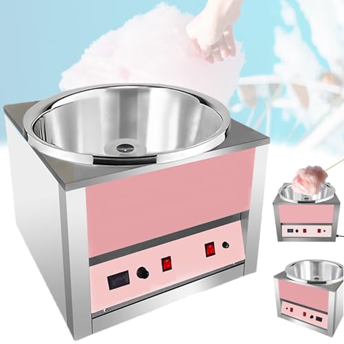 Zuckerwattemaschine mit Zuckerlöffel und Zuckerdose, elektrische Zuckerschleudermaschine, 1200 W, 3000 U/min, automatische Zuckerwattemaschine aus Edelstahl for den privaten und gewerblichen Gebrauch Zuckerwattemaschine mit Zuckerlöffel und Zuckerdose, elektrische Zuckerschleudermaschine, 1200 W, 3000 U/min, automatische Zuckerwattemaschine aus Edelstahl for den privaten und gewerblichen Gebrauch von LFHWHKJ