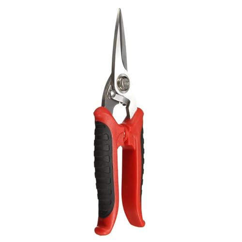 1 PCs Edelstahl Elektriker Schere Multifunktionale Handschere Rillendraht und Stahlblech Elektriker -Werkzeuge(Red) von LFJQFQR