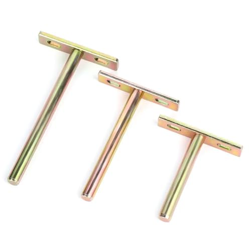 1 STÜCKE T-förmige Regalhalterung Kaltgewalzte Stahlwandregale Unterstützt Schraubenmontageplatte(Multicolor-3inch) von LFJQFQR