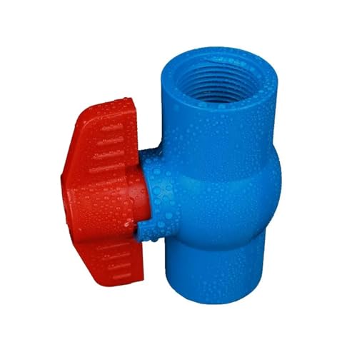 1 Stücke 20~40mm Gewindebuchse Typ Kugelhahn Garten Bewässerung Tank Schalter Wasserventil(32mm,BLUE_INSIDE DIAMETER) von LFJQFQR