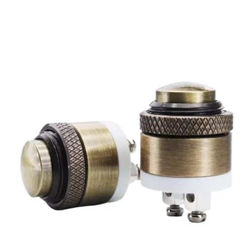 16mm Momentary Messing Metall Druckknopf Türklingel Schalter 1 stücke von LFJQFQR