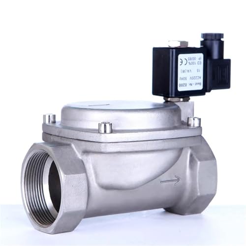 2 "Edelstahl Hochdruckventil 110 V 24 V 12 V 24 v Normalerweise geschlossen 1 stücke(G_24VAC_EPDM-SEAL) von LFJQFQR