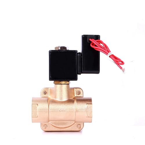 3/4 "Messing Hochdruckventil 110 V 24 V 12 V 24 V Normalerweise geschlossen 1 Stück(BSP_24VDC_EPDM-SEAL) von LFJQFQR
