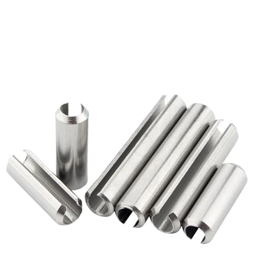 304 Edelstahl elastische offene zylindrische Splintstift Dübel M1,5 M2 M2,5 M3,5 M4 5/50 Stück(M2x18-20PCS) von LFJQFQR