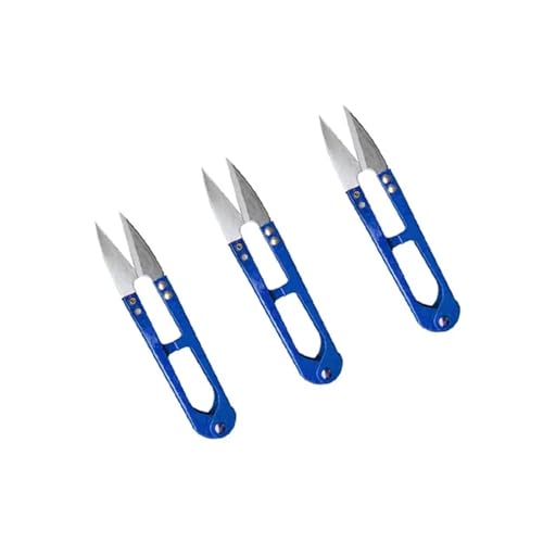 3Pcs Gartenschere Scharfe Schere Gartenanlage Scissor Zweig Pruner Trimmer Werkzeug Nähen Kleidung Faden Schneiden Schneider(A-14 3pcs) von LFJQFQR