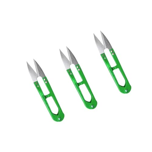 3Pcs Gartenschere Scharfe Schere Gartenanlage Scissor Zweig Pruner Trimmer Werkzeug Nähen Kleidung Faden Schneiden Schneider(A-16 3pcs) von LFJQFQR