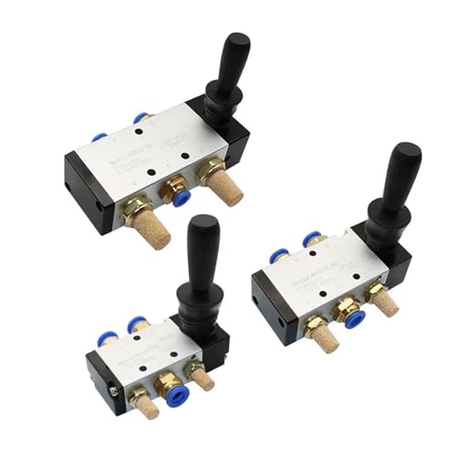 4H210-08 4H310-10 4H410-15 manuelles Steuerventil mit 2 Positionen, 5/2-Wege, 1 Stück (3H310-10, mit 4-mm-Anschluss) von LFJQFQR