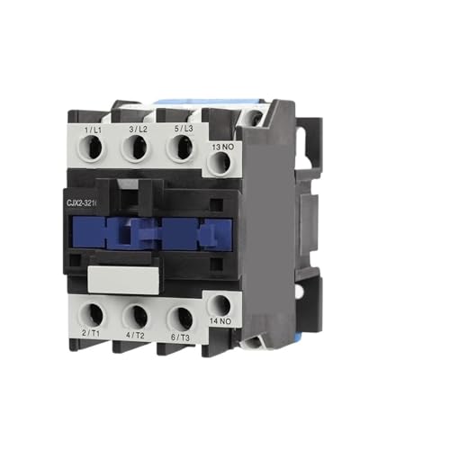 AC-Schütz 32A 3P+1NO/1NC Schienenmontage LC1d CJX2-3210 CJX2-3201 LC1D 220V 380V 36V 24V 110V(CJX2-3201,24V) von LFJQFQR