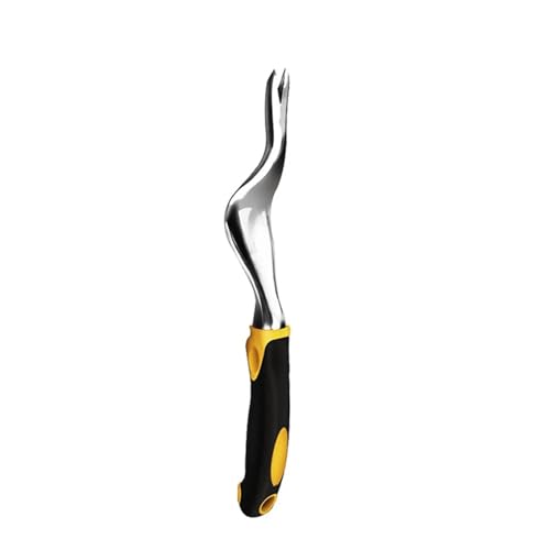 Gartenwerkzeug Handkelle Harke Grubber Weeder Werkzeuge mit ergonomischem Griff Garten Rasen Ackerland Transplantation Gartenarbeit Bonsai Werkzeug(Weeder) von LFJQFQR