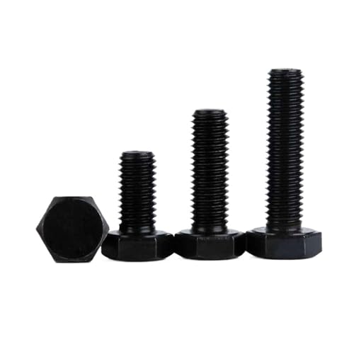 M3 M4 M5 M6 GB5783 Edelstahl Außensechskant Außensechskantschraube Bolzen Gewindelänge 6-100mm DIN933 5-20 STÜCK(20pcs M4x20mm) von LFJQFQR