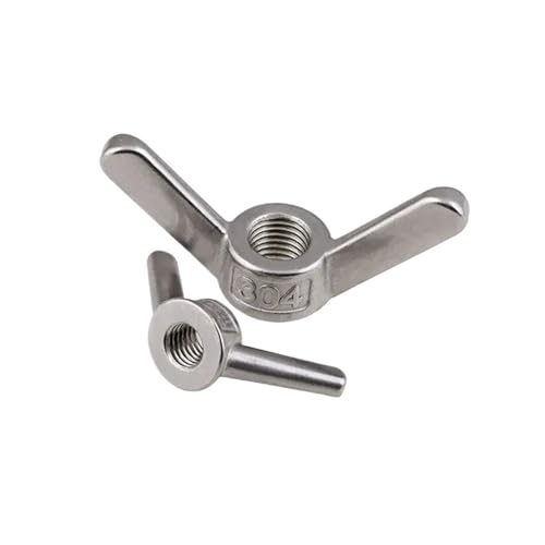 M6 M8 M10 M12 Krallenmuttern M8 M10 Flügelmuttern aus 304 Edelstahl 1/2 STÜCKE(M8-2pcs) von LFJQFQR