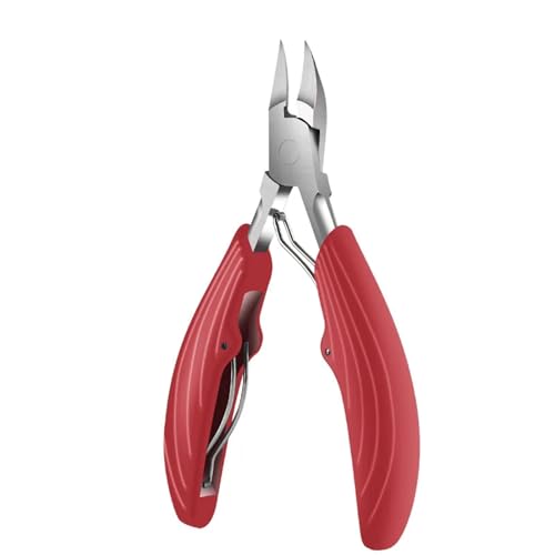 Nagelschneider Spezial Nagel Clipper Set Hartdicke Zehennagelschere Pediküre Messer Zehennagel Olecranon Zange Eins tote Haut Bedürfnis(GG681-A4633-Red) von LFJQFQR