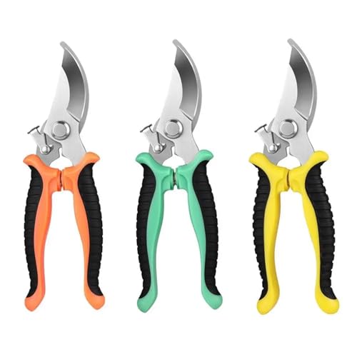 Pruner Gartenschere Professionelle scharfe Bypass-Gartenschere Baumschneider Handschneidemaschine for den Garten Schnabelschere(A-11) von LFJQFQR