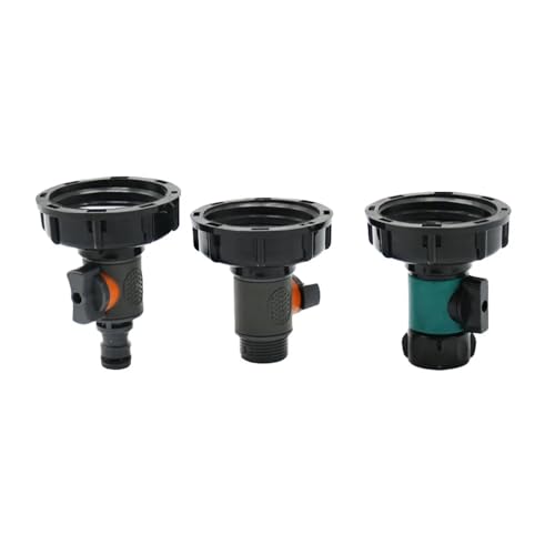 S60 x 3/4 Gewinde Wasserhahn Adapter 16MM Nippel Tank Aquarium Ersatz Entwässerung Fitting Garten Wasserhahn Regen Eimer Joint Ventil(201A) von LFJQFQR