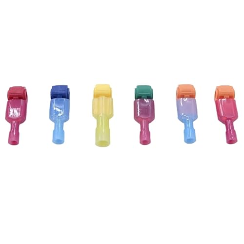 Schnellverdrahtungsclip T-Typ Abisolierfrei Schnellverdrahtungsklemme Hauptleitungszweig Schneller Crimpverbinder Splice(T5,5 set - (10 pcs)) von LFJQFQR