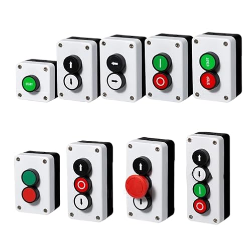Start stop selbst abdichtung taste schalter notfall stop industrielle haltegriff control box Mit pfeil symbol 1 stücke(Four up down startst) von LFJQFQR