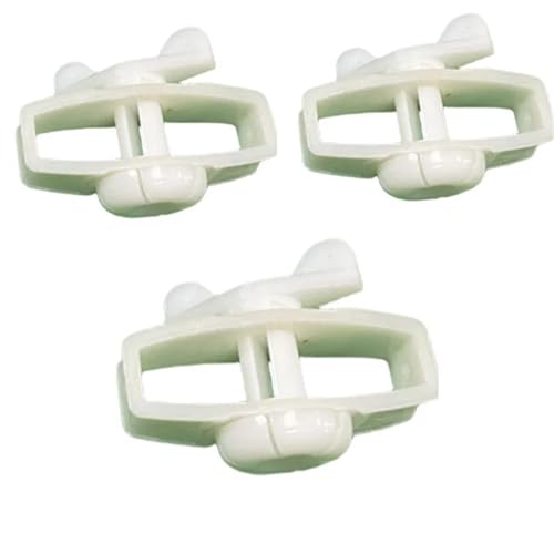 Weißer/schwarzer Kunststoff-Spanner for elektrische Zäune zur Installation von Drahtspannern, 3–12 Stück(3 White and 3 Black) von LFJQFQR