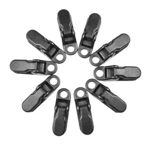 Zelt Pull Point Clip Outdoor Camping Alligator Haken Schnalle for das Krokodil 10 Pcs von LFJQFQR