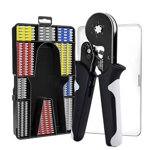 Zwinge Crimpen Werkzeug HSC8 10-6A Elektrische Crimper Zange for Draht Ende Crimp Rohr Terminals Elektrische Schaltung Reparatur(VE set) von LFJQFQR