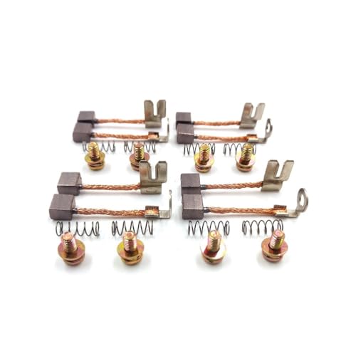 2022 motorrad Starter Motor Carbon Pinsel Halter Terminal Set Elektrische PINSEL Reparatur Teile for YMH YZ250F YZ450FX WR(4 Kit) von LFJbdO