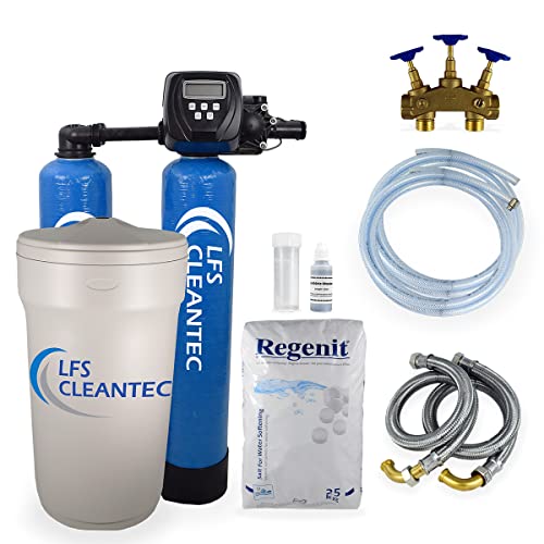Wasser-Doppelenthärter IWD 1000 mit Anschlussset von LFS CLEANTEC