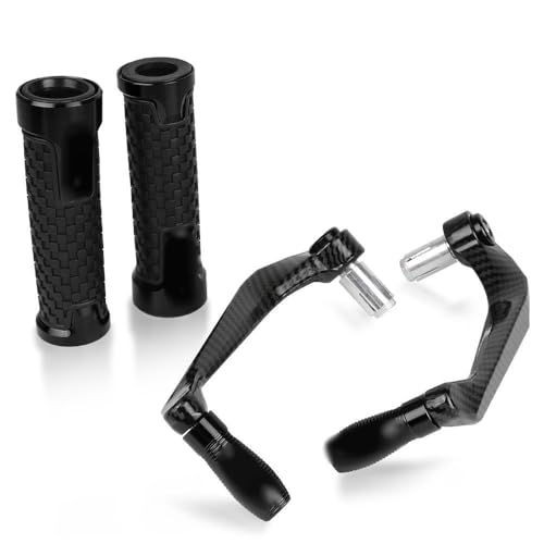 Für CB600 Hor&net CB600F 1998-2013 Motorrad Hebelschutz Lenkergriffe Schutz Bremskupplungshebel Schutzfolie Mit 7/8 "22 Mm(Schwarz) von LFSKIUDS
