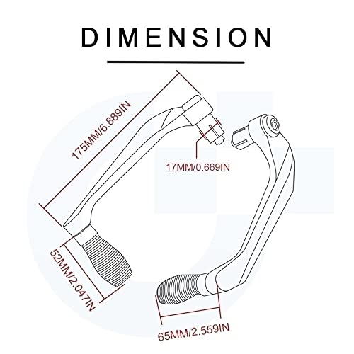 Für ER5 1996-2007 2008 Motorrad CNC Lenkergriffe Schutz Kupplungsbremshebel Lenkerhebelschutz(Blau) von LFSKIUDS