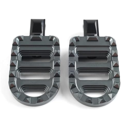 Für Har&ley Breakout FXBR 107 2018-2019 FXBRS 114 2018 2022 Motorradzubehör Hintere Fußstütze Offroad Breite Fußrasten Rutschfeste Pedale Pedalhalterung(Titan) von LFSKIUDS