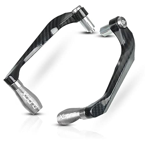 Für KYMCO XCITING 125 250 300 350 400 500 X CTING Motorrad CNC Lenkergriffe Schutz Kupplungsbremshebel Lenkerhebelschutz(Silber) von LFSKIUDS