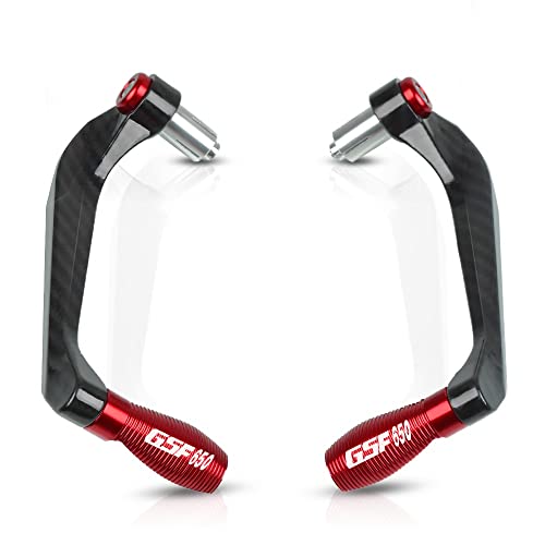 Für Suzuki GSF650 GS500 GS500E GS500F BANDIT 1995-2015 Motorrad Hebelschutz Lenkergriffe Schutz Bremskupplungshebel Schutzfolie Mit 7/8" 22mm(Rot) von LFSKIUDS