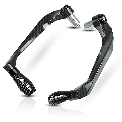 Für Suzuki GSX1300R HAYABUSA GSXR1300 GSX R1300 Motorrad CNC Lenkergriffe Schutz Kupplungsbremshebel Lenkerhebelschutz(Schwarz) von LFSKIUDS