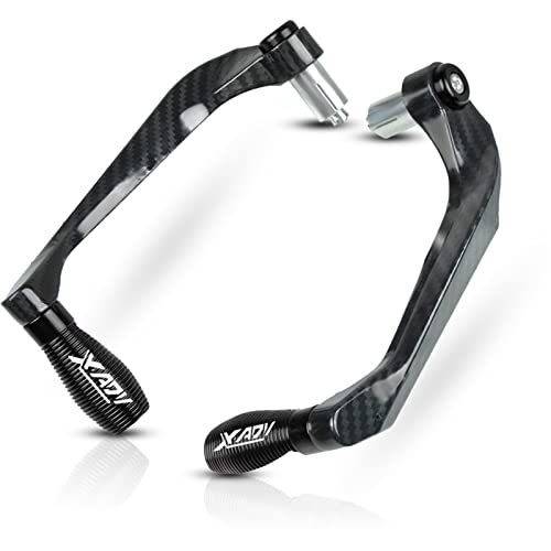 Für XADV750 X-ADV 750 XADV390 X-ADV750 Mit Motorrad CNC Aluminium Lenkergriffe Schutz Bremskupplungshebel Schutz Schutz(Schwarz) von LFSKIUDS