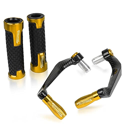 Für XJ6 DIVERSION XJ6N XJ6F Motorrad CNC Lenkergriffschutz Kupplungsbremshebel Lenkerhebelschutz 7/8" 22mm(Gold) von LFSKIUDS