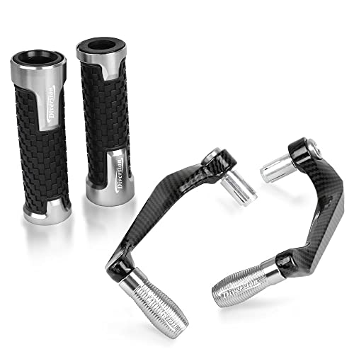 Für XJ6 DIVERSION XJ6N XJ6F Motorrad CNC Lenkergriffschutz Kupplungsbremshebel Lenkerhebelschutz 7/8" 22mm(Silber) von LFSKIUDS