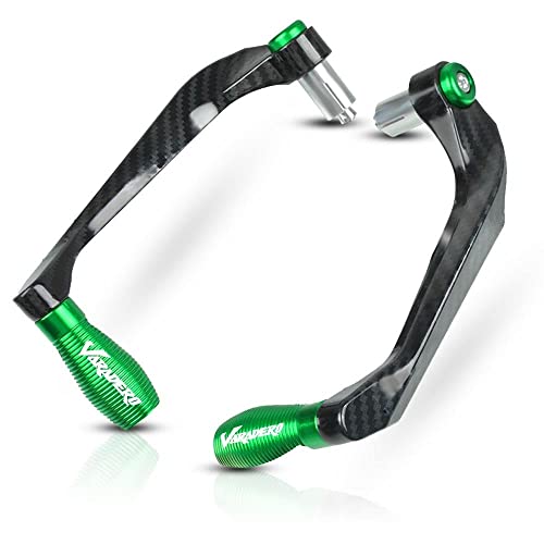 Für XL1000/V VARADERO Motorrad CNC Lenkergriffe Schutz Kupplungsbremshebel Lenkerhebelschutz(Grün) von LFSKIUDS