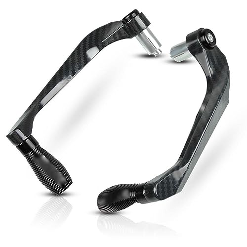Für ZX-10R ZX10R 2005-2020 2021 2022 Motorrad CNC Lenkergriffe Schutz Kupplungsbremshebel Lenkerhebelschutz(Schwarz) von LFSKIUDS