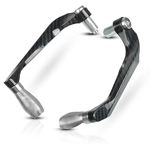 Für ZX-25R ZX25R 2020 2021 2022 Motorrad CNC Lenkergriffe Schutz Kupplungsbremshebel Lenkerhebelschutz(Silber) von LFSKIUDS