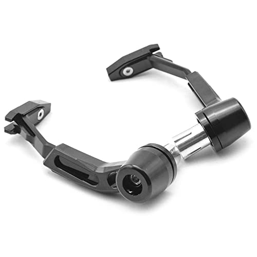 Für ZX6 ZZR600 ZXR400 Z750S ER5 ZR750 ER6N ER6F Z800 Motorrad CNC Lenkergriffschutz Kupplungsbremshebel Lenkerhebelschutz(Schwarz) von LFSKIUDS