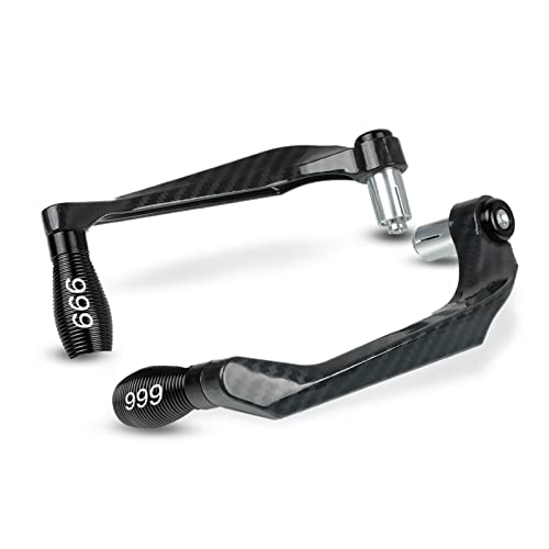 Universal Motorrad Hebelschutz Lenkergriffe Schutz Bremskupplungshebel Schutzfolie Mit 7/8" 22mm Für Ducati 999 999S 999R 2003-2006(Schwarz) von LFSKIUDS