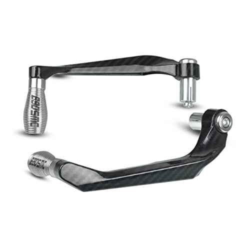 Universal Motorrad Hebelschutz Motorrad Lenker Bremse Kupplungshebel Schutz Mit 7/8 "22mm Für 690 SMC R 690 SMC 690smc(Silber) von LFSKIUDS
